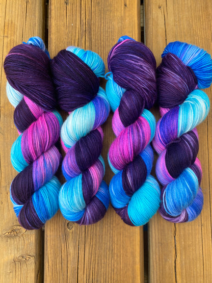 Dyed to order- “Forever Orchid”