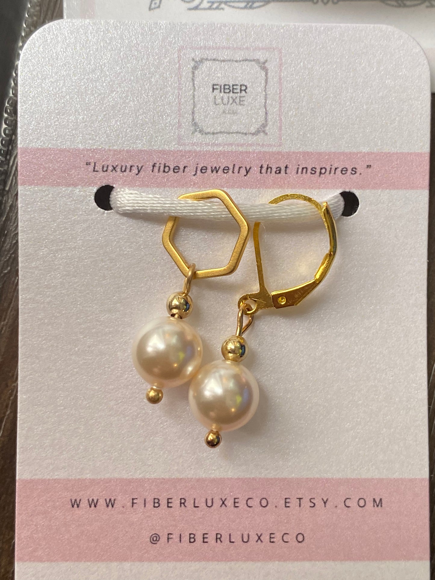 Fiber Luxe & Co Stitch Marker and Progress Keeper